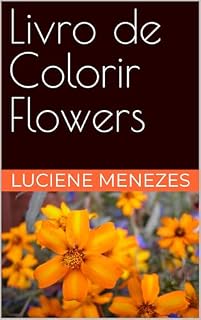 Livro Livro de Colorir Flowers