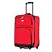Olympia U.S.A. Let's Travel 2 Piece Carry-On Luggage Set, Red