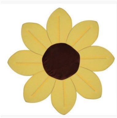 Baby Blooming Bath Mat Flower Pad - Yellow