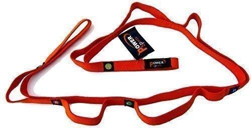 New 'GOOSE' ABCD LEG Stretcher FLEX-STRETCH Original 54inch Flexi Power Sports Brand Stretching Strap Yoga Pilates, CROSSFIT Toning Exercise resistance STRAP,Kickboxing, Taekwondo Leg Stretcher