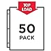 Avery Clear Heavyweight Sheet Protectors, Non-Glare, Easy Load, 50 Document Protectors (74107)