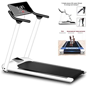 EKN Smart Folding Treadmills, met LCD Display Running Machine, Bluetooth Speaker, met Apparaathouder, Schokabsorptie en…
