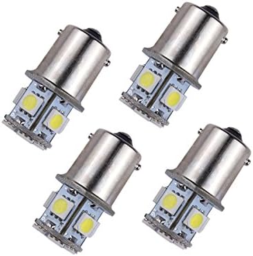 LLCJ 4 x High Power 1156-8SMD LED Light Bulbs For Running Light, Tail Light, Turn Signal Light, Corner Light, Reverse Light, Brake Light, Parking Light, Side Marker Lights