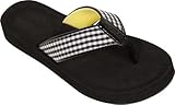 Tidewater Sandals Women's Palm Yellow Flip Flop