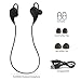 TechMatte iPhone 8 Bluetooth Headphones, Bluetooth Earbud Headphones for Apple iPhone X,8, 8 Plus, 7, 6S, 6 Plus, Samsung Galaxy S8/S8 Plus/S7/S7 Edge (Black)