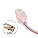 iPhone Charger Cable, LUXEAR 3 Pack 3ft 6ft 10ft Lightning to USB Cables Charging Cord Charge and Sync for iPhone 7, 6s, 6s Plus, 5s, 5, SE, iPad air 2 iPad mini，Pink Rose Gold