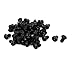 uxcell M6x10mm Button Head Hex Socket Cap Screw Bolt Black 50pcs