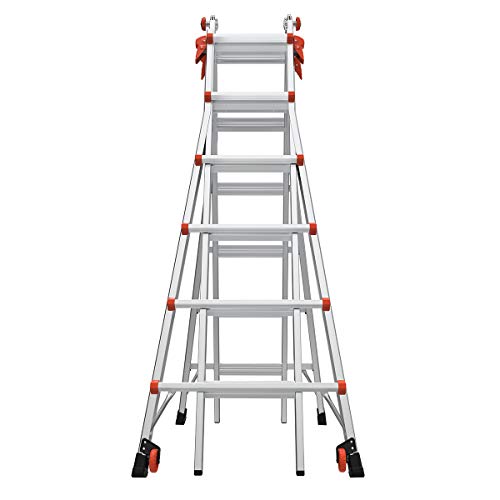 Little Giant Ladders, Velocity with Wheels, M26, 26 Ft, MultiPosition