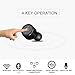 Wireless Bluetooth Earphone, Bodecin TWS Twins Wireless Bluetooth Mini Invisible Earbuds V4.1 Stereo Surround Sound In-Ear Headset with Microphone for iPhone, Samsung, Smartphones&Tablets (Black)