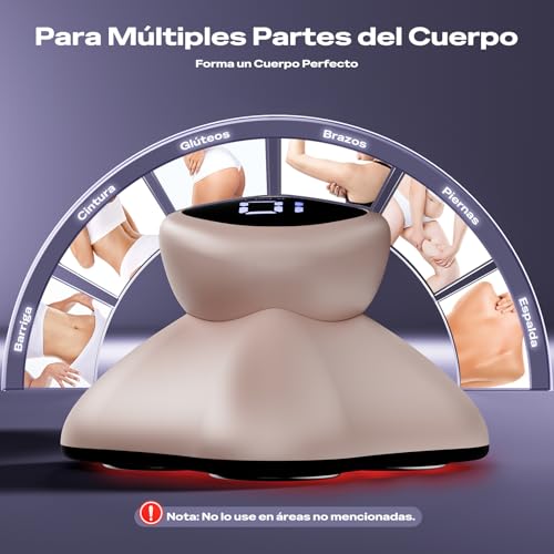 Masajeador Anticelulitico Reductor, 3 En 1 Masajeador Anticelulítico Eléctrico Profesional, Unisex Para Cintura, Vientre, Brazos, Glúteos Y Piernas