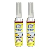 Sani 360 Garbage Disposal Cleaner - Lemon Scent, 10oz Bottle of Foam, Twin Pack - 16 to 20 Uses...