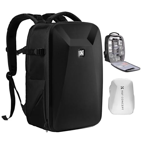 K&F CONCEPT Kamerarucksack Fotorucksack mit Hartschale Kameratasche