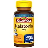 Nature Made Melatonin 3mg Tablets, 100% Drug Free