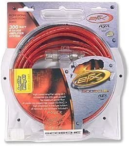 Amazon.com: EFX 300-Watt Amp Wiring Kit 8-gauge power cable, with Patch