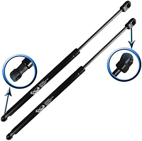 Two Front Hood Gas Charged Lift Supports for 2008-2014 Nissan Murano. Left and Right Side. LSC-0247-A-2