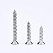 eBoot Stainless Steel Wood Screws Phillips Flat Head Screws Self Tapping Screws, 3 Sizes, 150 Pieces