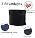Hero Selected Sweat Waist Trimmer, Neoprene Waist Trainer Adjustable Widened Ab Belt for Men-Weight Loss/Back Support