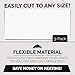 Floor Vent Cover | White | Magnetic Vent Covers – Air, AC, RV, Dryer, Air Duct Vent Deflector