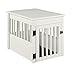 BarkWood Pet Crate End Table – White Finishthumb 3