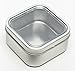 16 oz Bravada Magnetic Square Spice and Food Storage Tin - Set of 4
