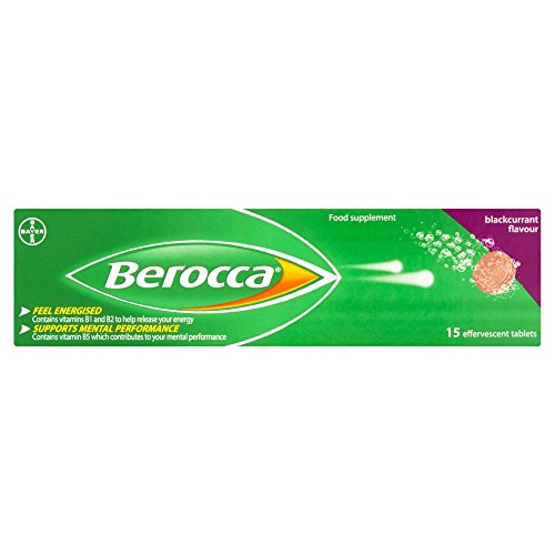 BEROCCA Food Supplement Blackcurrant Flavour Effervescent Tablets