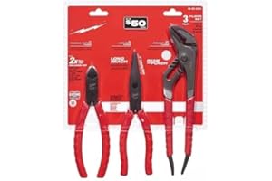 48-22-6331 For Milwaukee Comfort Grip Pliers Kit - 3 PC