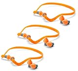 Howard Leight by Honeywell Quiet Band Shooting Earplugs 3 Pairs, (Contains 3 Single Bags, Plus 3 Extra Pairs for Replacement)