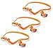 Howard Leight by Honeywell Quiet Band Shooting Earplugs 3 Pairs, (Contains 3 Single Bags, Plus 3 Extra Pairs for Replacement)