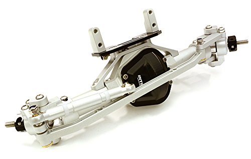 Integy RC Model Hop-ups C26755HARD Complete Billet Machined T7 Front Axle for Axial SCX-10, Dingo, Honcho & Jeep