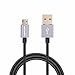 Reversible Braided Micro USB Cable, BlitzWolf 3ft Double Sided Plugable USB Micro B Charger and Data Cord for Android Phone, Samsung Galaxy S6 Edge, Note 5 Edge, HTC M9, Xperia Z3 Z2, Moto X (Black)