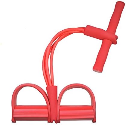 Fitwhiz Resistance Band Yoga Sports Equipment for Belly Abdomen Waist Arm Leg Exercise, Portable Home Gym Sit-ups Device with Elastic Bodybuilding Fitness Slimming Training Exercise Bands