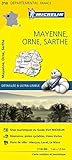 Mayenne, Orne, Sarthe : Carte départementale 310 by