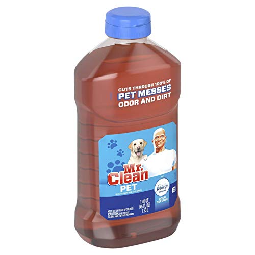 Mr. Clean All Purpose MultiSurface Pet Liquid Cleaner with Febreze Odor Defense Has Odor