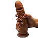 Dual Layer Realistic 8.4 Inch Big Dildo Liquid Silicone Bendable Penis Lifelike Masturbation Sex Toy Premium Cock Anal Adult Game Tool with Suction Cup