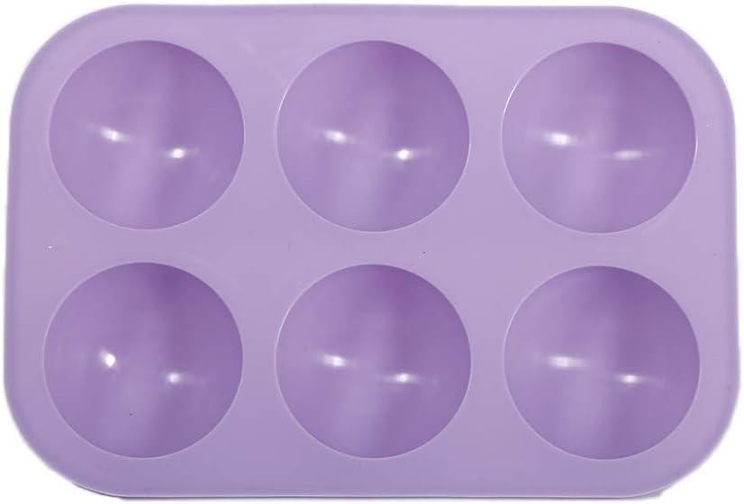 Silicone Half Ball Sphere Cake Mold Chocolate Cake Fondant Candy Jello Soap Mold Baking Mold Pan Tray
