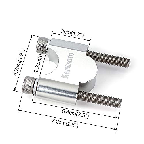 kemimoto 7/8" Handlebar Risers 30mm Height for ATV Dirt Bike Pricepulse
