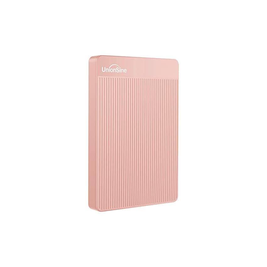 UnionSine Hard Disk Esterno 2,5" 750GB Ultra Slim Portatile USB3.0 SATA HDD Storage per PC