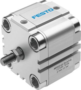 Festo 157296 Model AEVUZ-100-20-A-P-A Compact Cylinder