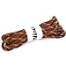 YFINE Mixed Color Round Outdoor Climbing Basketball Shoe Laces Athletic Shoelaces(2 Pair)
