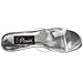 Pleaser Women's Romance-301 Sandal,Clear Lucite,9 M US