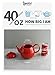 Sweese Porcelain Teapot, 40 Ounce Tea Pot - Large Enough for 5 Cups, Red