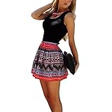DATEWORK Women Sleeveless Evening Party Cocktail Mini Dress (M)