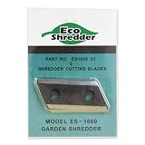 Eco-Shredder ES1600-21 Replacement Double Sided Cutting Blades for ES1600 Chipper/Shredder