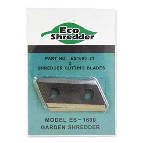 Eco-Shredder ES1600-21 Replacement Double Sided Cutting Blades for ES1600 Chipper/Shredder