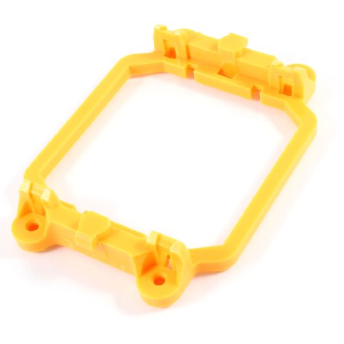 uxcell PC Computer Fan Retainer Bracket Stand Yellow for AMD AM2 AM3 Socket