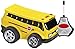 Kid Galaxy Squeezable RC School Bus. Remote Control Toy Car for Toddlers Age 2 and Up, Yellow