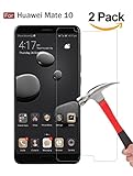Huawei Mate 10 Screen Protector, Wellci [ 2 Pack ] Tempered Glass Screen Protector for Huawei Mate 10 (Ultra Clear)