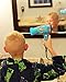 Deogra 1000W Hair Dryer for Kids - Dual Voltage Mini Blow Dryer Dinosaur Design with Concentrator Nozzle&Diffuser Attachment, Foldable Hair Blower Portable for Travel with Storage Bag
