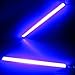LEMONBEST® 2 x General 17cm 6W Super Bright COB Bulb Car LED Deep Blue Daytime Running Light DRL Driving Lamp Black housing
