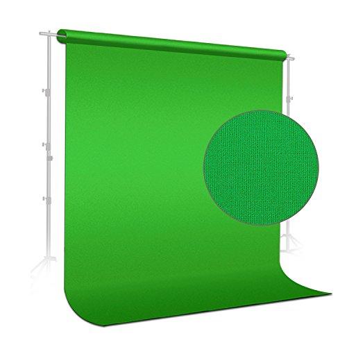 LimoStudio-AGG1338-Photo-Video-Studio-6-x-9-feet-Green-Muslin-Backdrop-Muslin-with-Backdrop-Ring-Holder-Clip-Backdrop-Stands-Not-Included